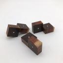 Three Cubes Granadillo Sapwood by Kohno Ichiro (1)