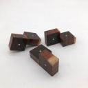 Three Cubes Granadillo Sapwood by Kohno Ichiro (2)