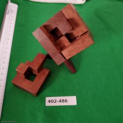 Holey Squares Cube (TW-65) by Trevor Wood [402-486]