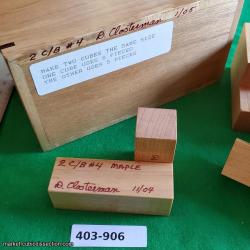 Closterman 6×3×3 Two Cubes (2 CB #4 Maple) [403-906]