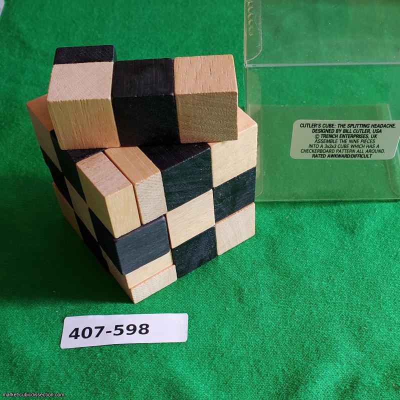 Cutler&#039;s Cube: The Splitting Headache [407-598]
