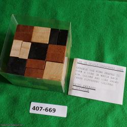 The 1½ Triple Chequered Cube [407-669]