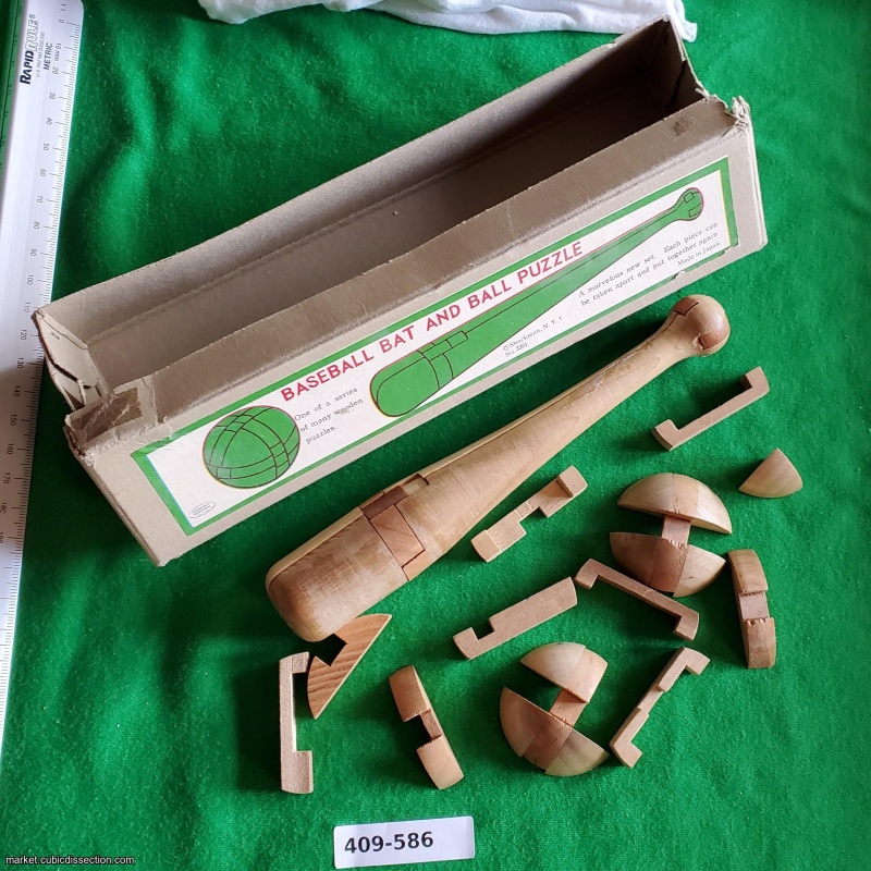 Baseball Bat and Ball [409-586]