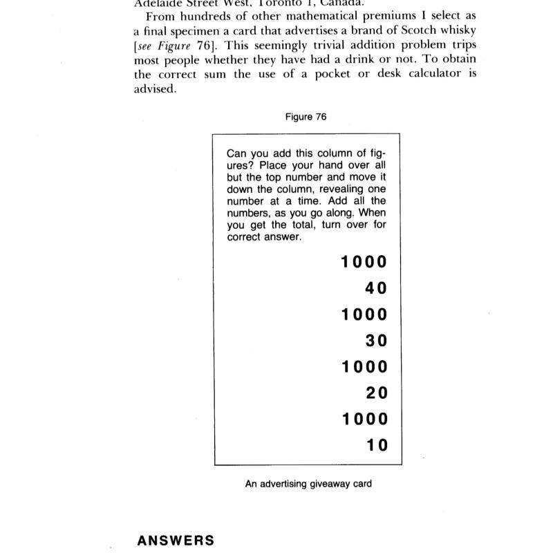 A Rare Piece of MARTIN GARDNER History / Ephemera!