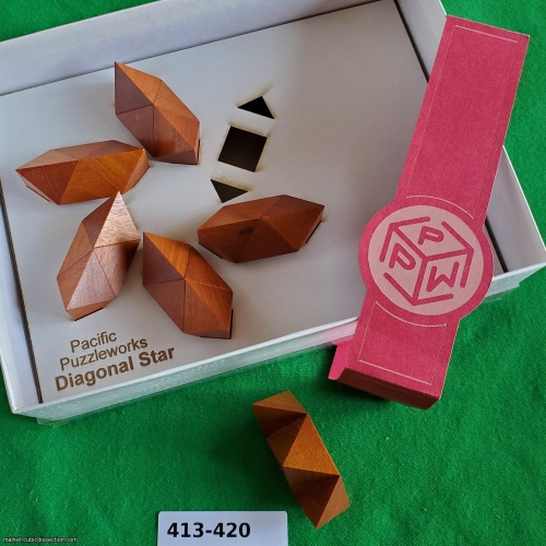 Krasnow: Diagonal Star (STC-4) by Pacific Puzzleworks [413-420]