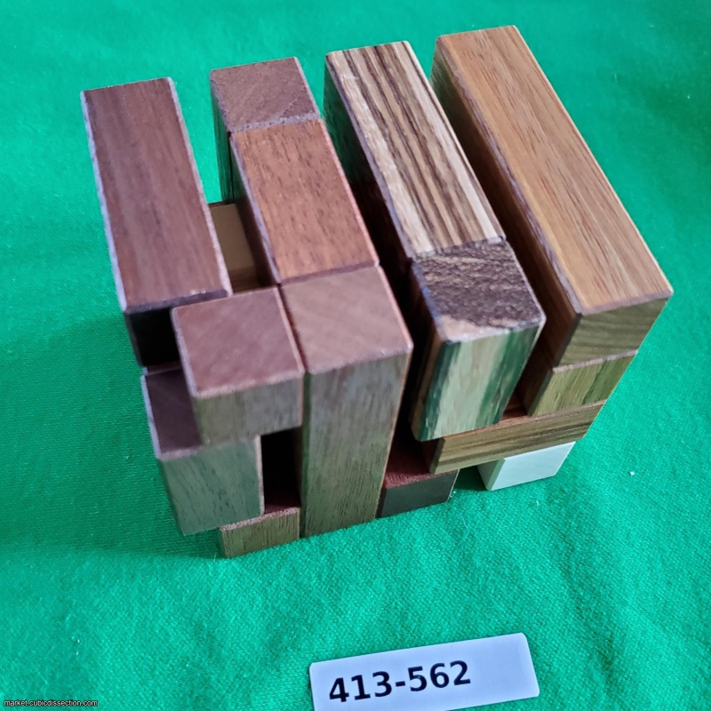 Disjointed Cube (Accordion) [413-562]