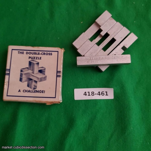 The Double Cross Puzzle [418-461]