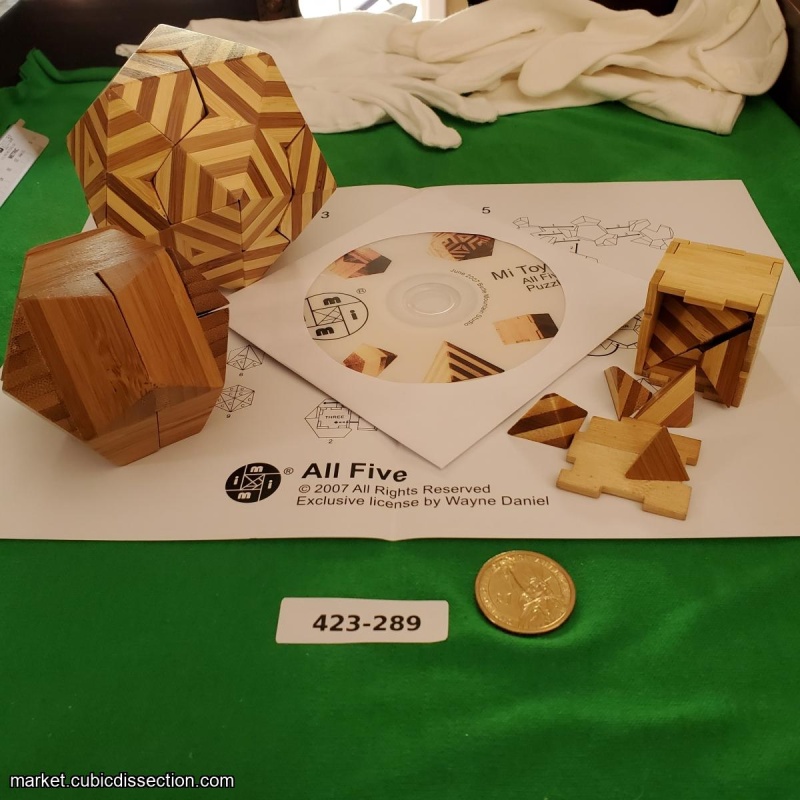 All Five (Platonic Solids) by Wayne Daniel [423-289]