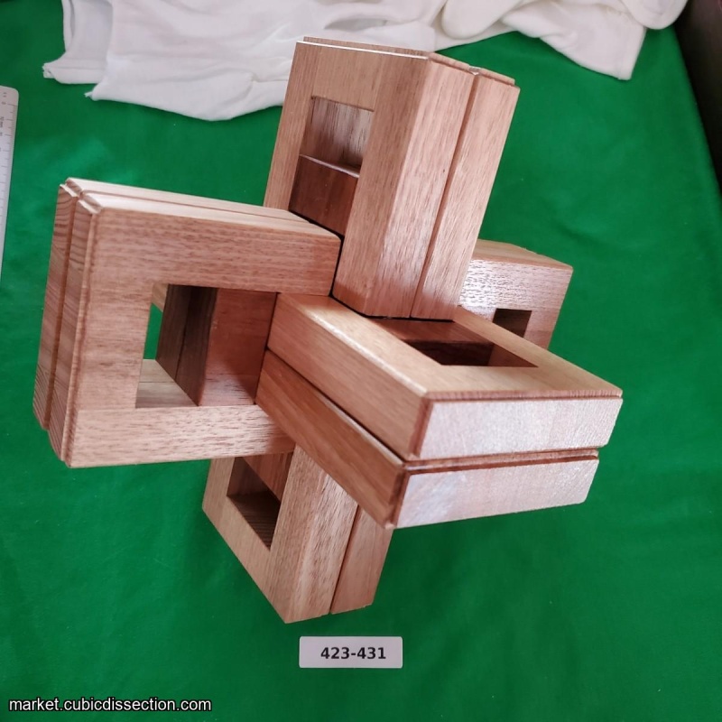 Holey 6 Board Burr (#7/30 LE) by Mr Puzzle [423-431]