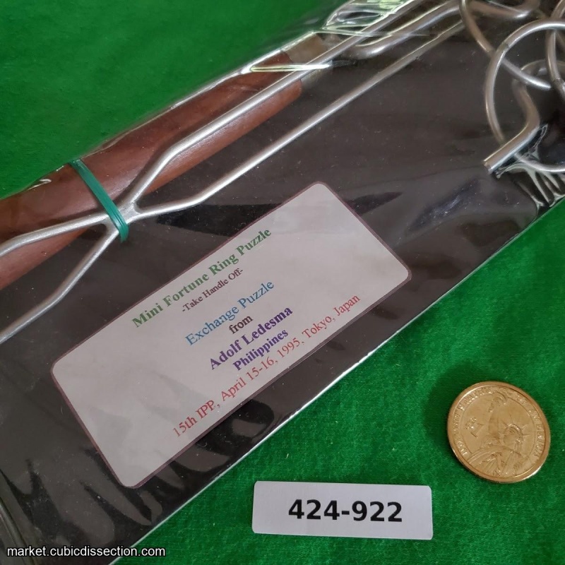 Mini Fortune Ring Puzzle (IPP15) [424-922]