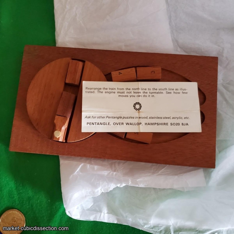 Turntable Train Puzzle by Pentangle [426-555]