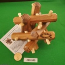 Stewart Coffin Double Four Legged Puzzle STC #81-C-1 [430-105]