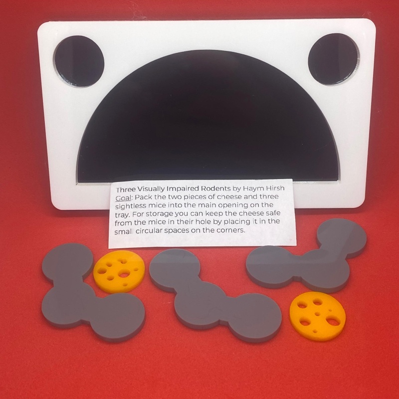 Three Visually Impaired Rodents by Haym Hirsh