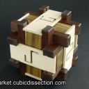 Self Contained Maze Burr by Kagen Sound