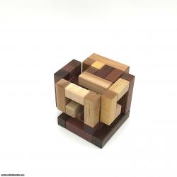 Worm Cube by Emil Askerli Unique Woods
