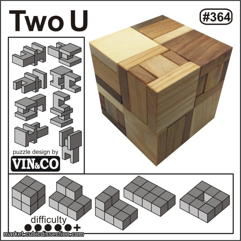 Two U-Halfcubes