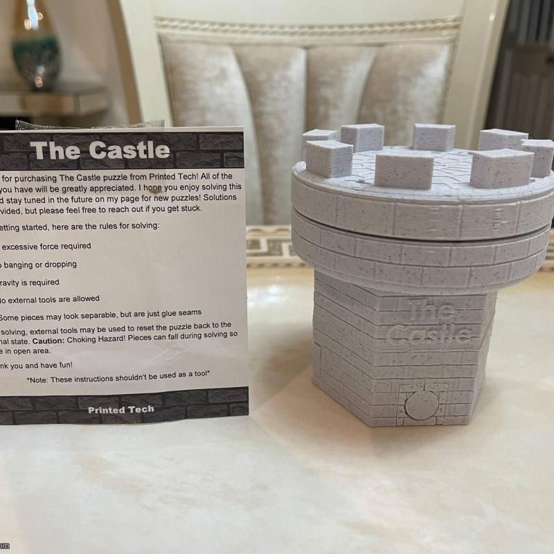 The Castle - Sequential Discovery Puzzle Box