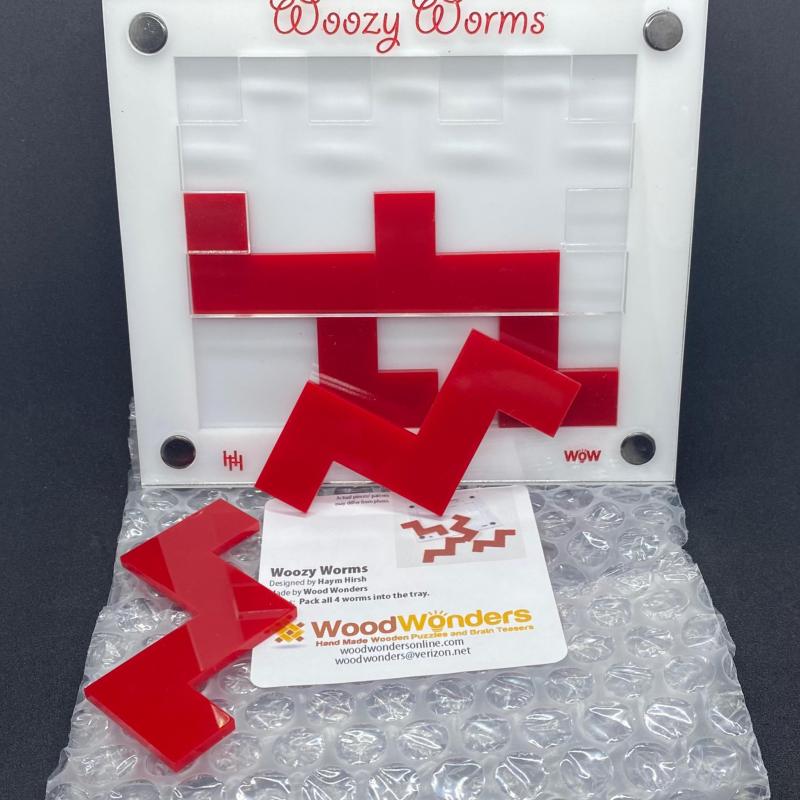 Woozy Worm - by Haym Hirsh - Woodwonders
