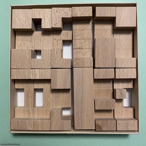 6+6=CUBE, Unique IPP26 (2006) Exchange Puzzle from HIKIMI Japan