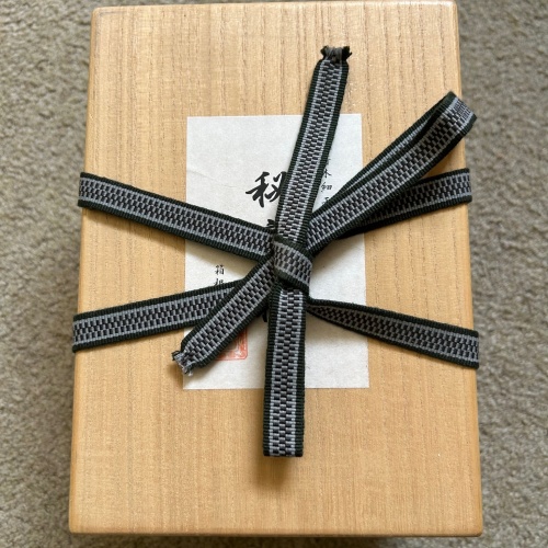 6-sun 66 move yosegi puzzle box by Yoshio Okiyama