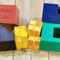 Diagonal Edge Corner Angle Cubes by Andrew Crowell
