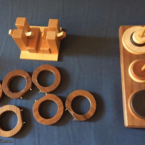 Two Wooden Puzzles