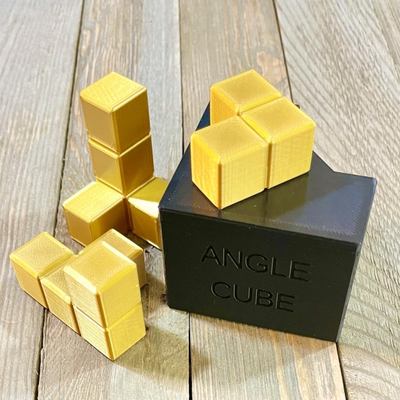 Diagonal Edge Corner Angle Cubes by Andrew Crowell