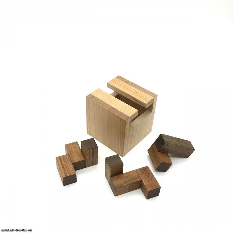 Pincers Alexander magyarics cubo 3d Pack Puzzle Knobel gioco Pazienza gioco legno 