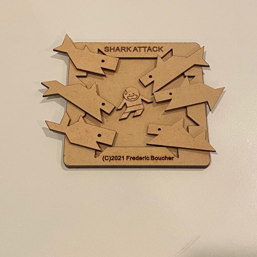 Shark Attack by Frederic Boucher