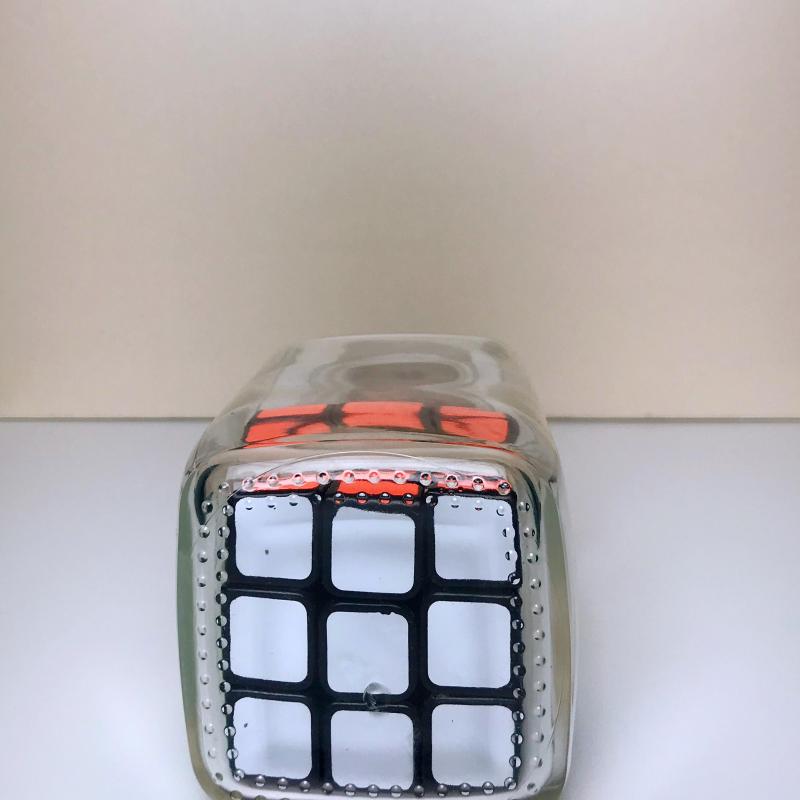 Cube in a bottle