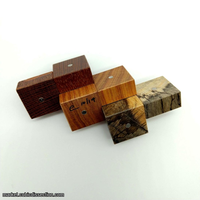 Unique Three Cubes by Kohno Ichiro (2)