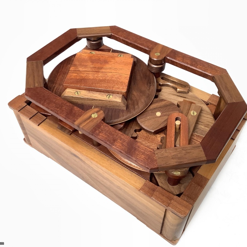 Stickman Dwemer Construct Puzzle Box