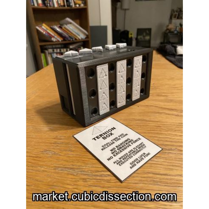 Ternion Box - Sequential Discovery Puzzle by Ryan Sinatra
