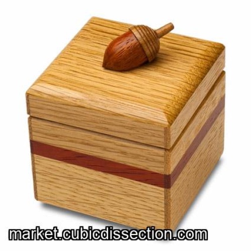 Karakuri Acorn Box by Hiroshi Iwahara