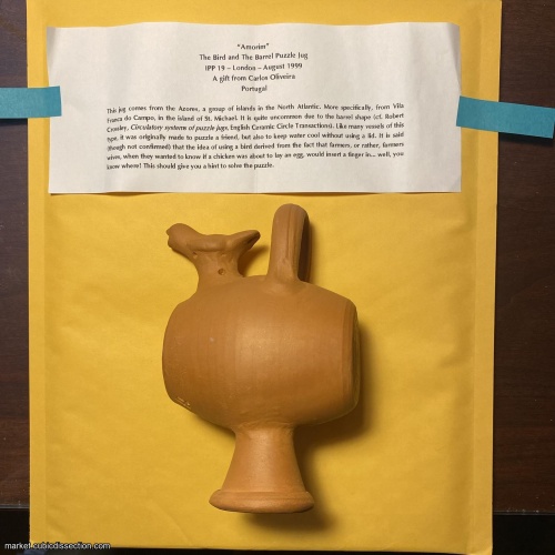 Amorim, Puzzle Jug from The Azores, IPP19 (1999) Exchange Puzzle