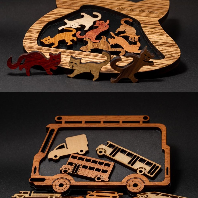 2D Packing Puzzle Lot