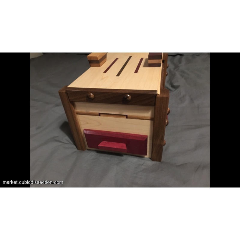 Side Swiper Box - Hughbanks puzzle boxes