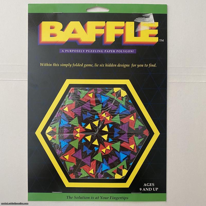 Baffle, a hexa-hexa-flexagon from 1993