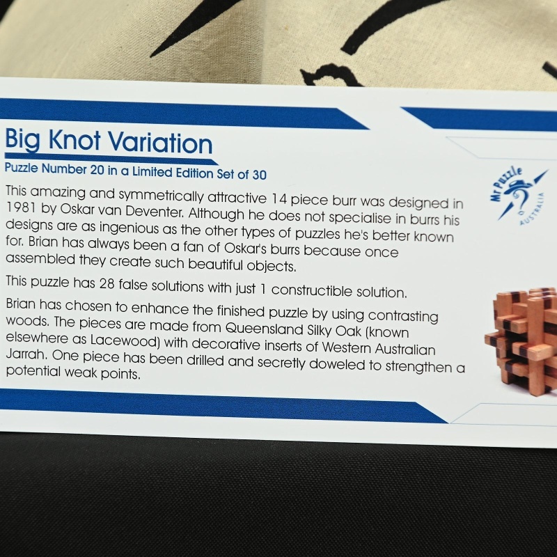 Big Knot Variation 14 piece burr