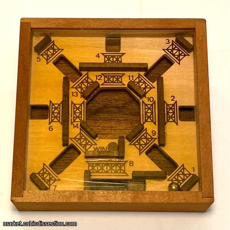 WADA Game Book III 4"x4" dexterity game