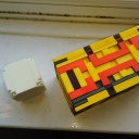 Stickman Borg Box and Snowflake (3D Printed)