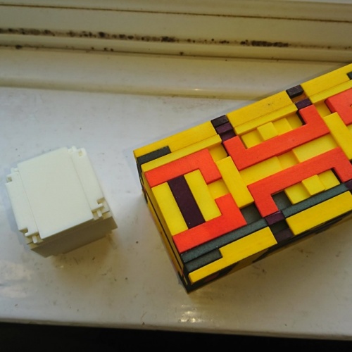 Stickman Borg Box and Snowflake (3D Printed)