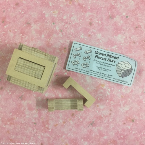 Boxed Mixed Pieces Burr