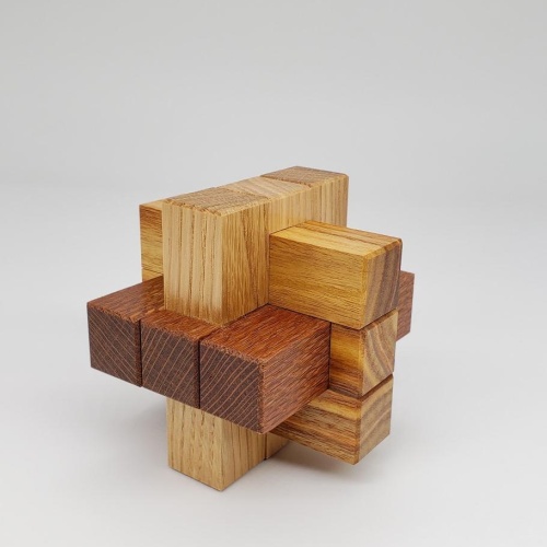 Burr of Nine Boxes (Unique Copy 1)