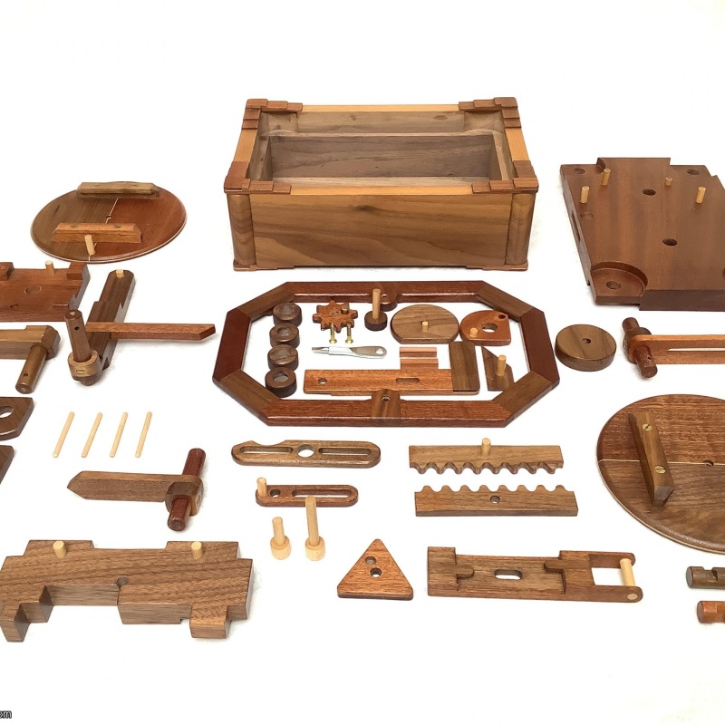 Stickman Dwemer Construct Puzzle Box