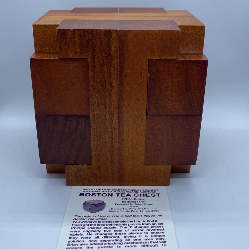 Boston Tea Chest by Brian Young