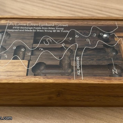 A drive down Lombard street