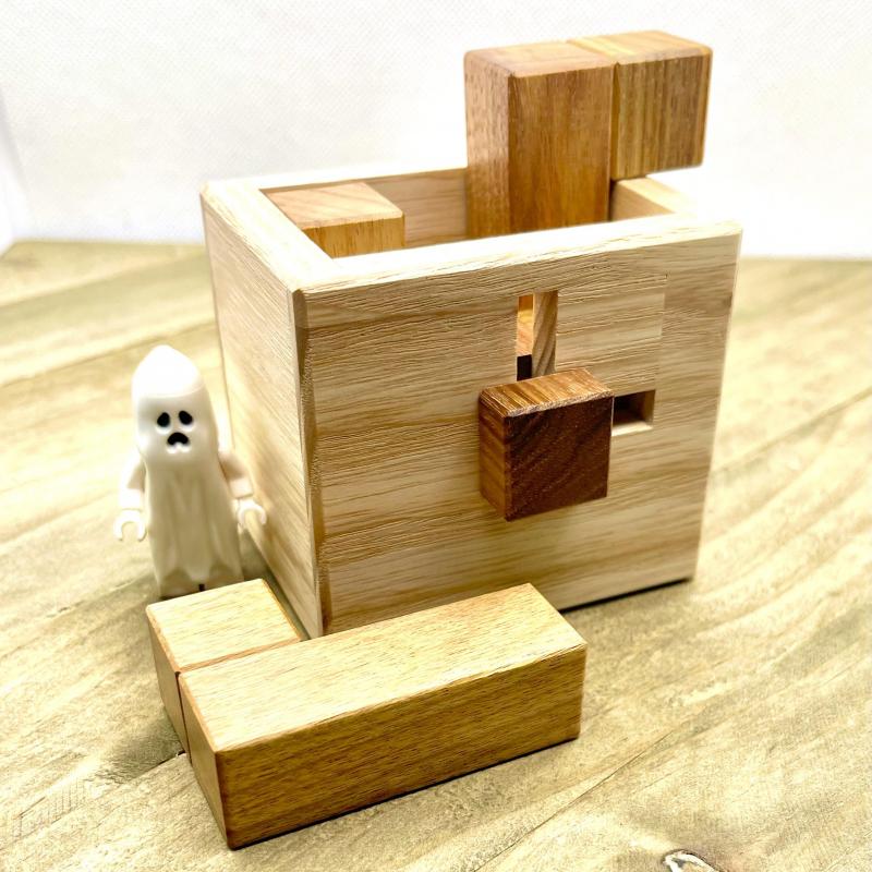 Wandering Cubes Packing Puzzle
