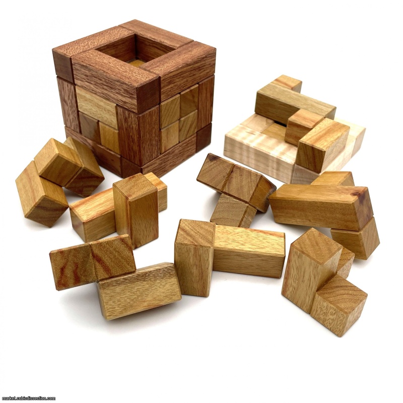 Caged Polycubes by John Rausch Oddball #1