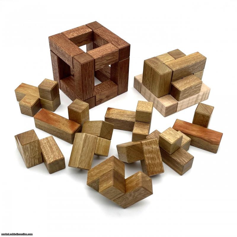 Caged Polycubes by John Rausch Oddball #2